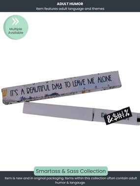 IDK IDC IDGAF Glass Nail File with Case